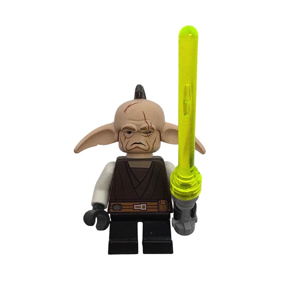 LEGO Star Wars Even Piell Minifigure sw0392 Jedi Master 9498 Clone Wars Figure